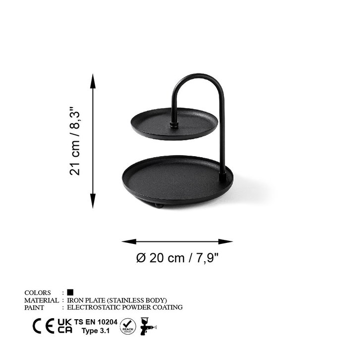 Aberto Design Kormen - Black